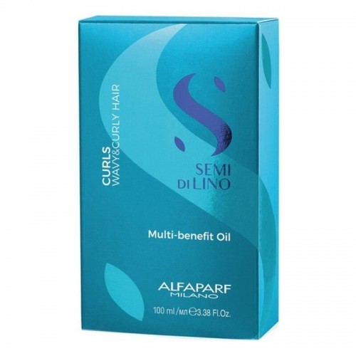 Капиллярное масло Alfaparf Milano Semi Di Lino Curls (100 ml) image 3