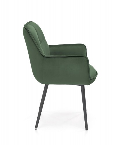 Halmar K463 chair dark green image 3