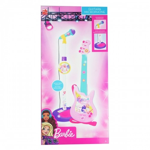 Muzikālā rotaļlieta Barbie Mikrofons Spēļu Ģitāra Mazuļiem image 3