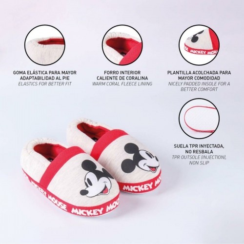 House Slippers Mickey Mouse Light grey image 3