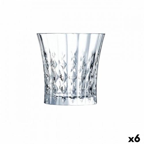 Glass Cristal d’Arques Paris Lady Diamond Transparent Glass (270 ml) (Pack 6x) image 3
