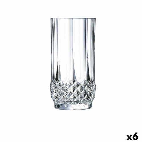 Glass Cristal d’Arques Paris Longchamp Transparent Glass (28 cl) (Pack 6x) image 3