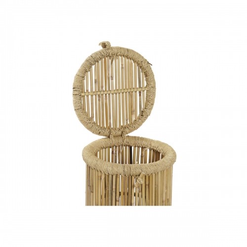 Set of Baskets DKD Home Decor Natural Bamboo Rope 44 x 44 x 60 cm image 3