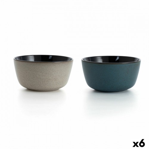 Bowl Bidasoa Blue Moon Ceramic 780 ml (6 Units) (Pack 6x) image 3