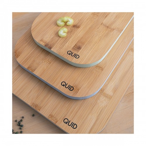 Bamboo Cutting Board Quid Blue Wood (33 x 23 x 1,5 cm) image 3