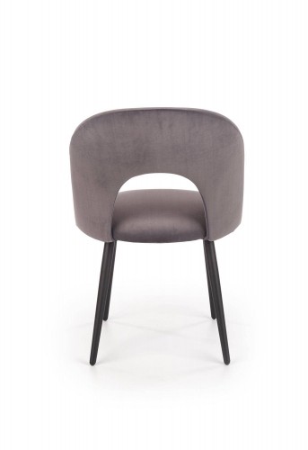 Halmar K384 chair, color: grey image 3