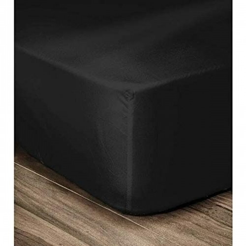Fitted sheet Lovely Home Black 140 x 190 cm image 3
