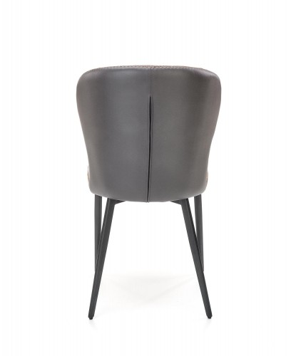 Halmar K466 chair dark grey image 3