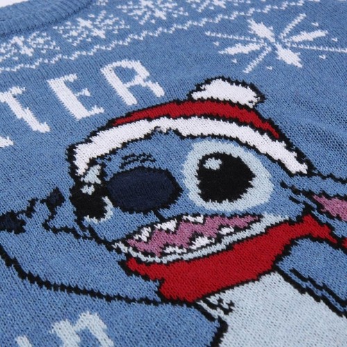Свитер унисекс Stitch Синий image 3