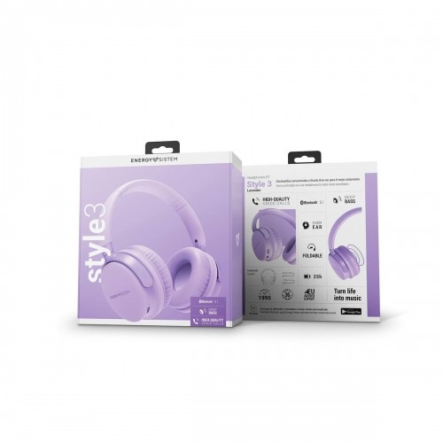 Bluetooth Headphones Energy Sistem 453054 Lavendar image 3