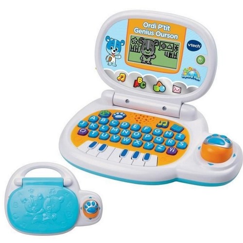 Портативный компьютер Vtech Genius Blue Bear 26 x 5,5 x 19,7 cm Образовательная игрушка FR image 3