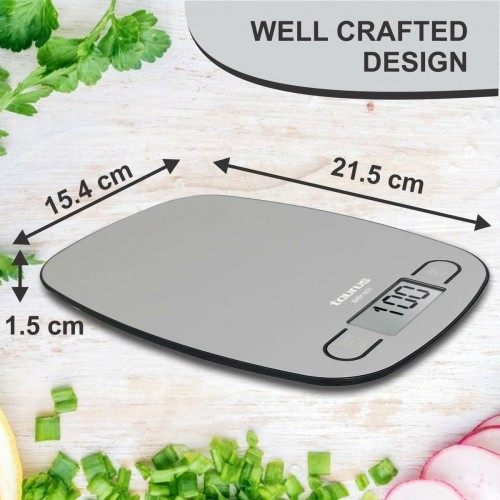 Digital Kitchen Scale Taurus EASY INOX Stainless steel image 3