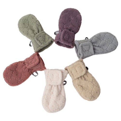 Lodger Mittens Folklore Fleece bērnu  cimdiņi, Birch, 12-24m - MTF 599_12-24 image 3