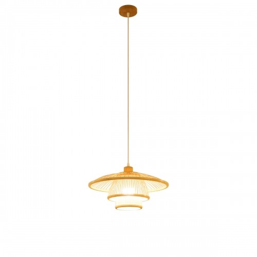 Ceiling Light DKD Home Decor Natural Bamboo 50 W 40 x 40 x 17 cm image 3