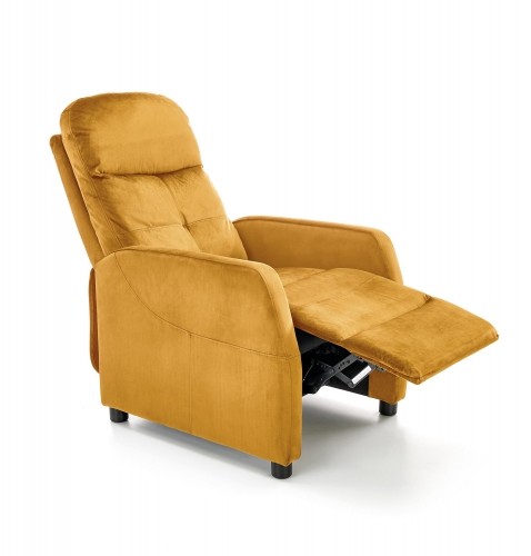 Halmar FELIPE 2 recliner color: mustard image 3