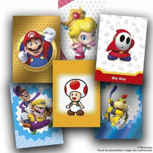 Chrome Pack Panini Super Mario Trading Cards image 3