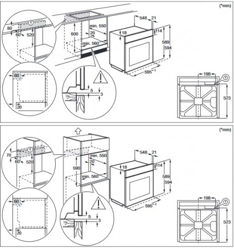 Electrolux EOC8P39X Духовой шкаф image 3