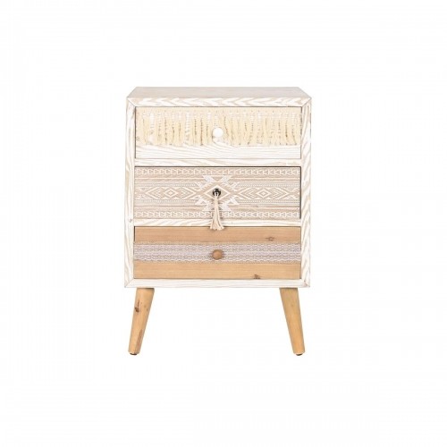 Nightstand DKD Home Decor Fir Cotton (48 x 35 x 72 cm) image 3