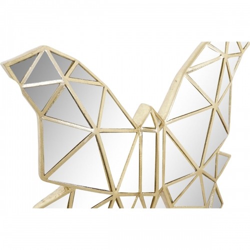 Декоративная фигура DKD Home Decor Стеклянный Позолоченный Смола Бабочка (29,5 x 4 x 28,5 cm) image 3