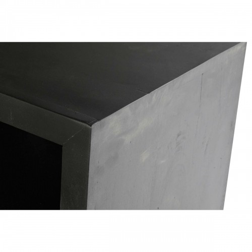 ТВ шкаф DKD Home Decor Чёрный ротанг Древесина манго (145,5 x 40,5 x 60 cm) image 3