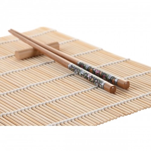 Набор для суши DKD Home Decor Бамбук Керамика Восточный (16 Предметы) image 3
