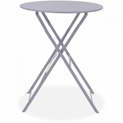 Table set with 2 chairs Grey image 3