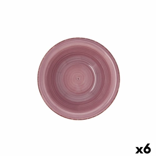 Bowl Quid Peoni Vita Ceramic Pink (18 cm) (Pack 6x) image 3