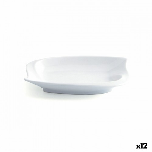 Тарелка Quid Gastro Fun Маленький Керамика Белый (15,5 x 10 cm) (Pack 12x) image 3
