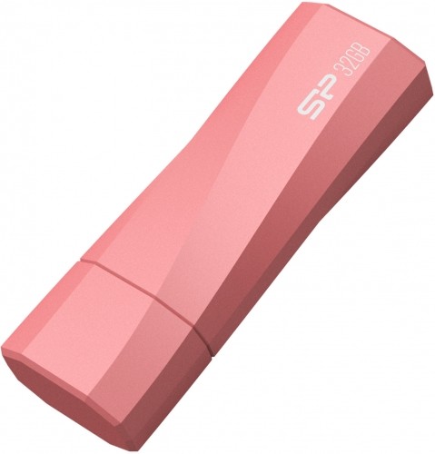 Silicon Power flash drive 32GB Mobile C07, pink image 3