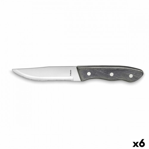 Knife for Chops Amefa Hercule Brown Metal 6 Units 25 cm (Pack 6x) image 3
