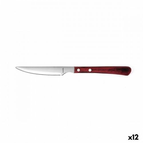 Knife for Chops Amefa Brasero Brown Metal 12 Units 24 cm (Pack 12x) image 3