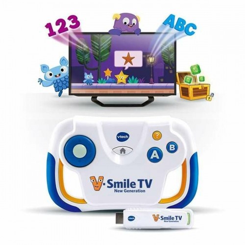 Pārnēsājama Spēļu Konsole Vtech V-Smile TV image 3