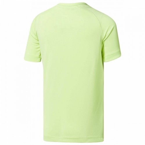 Men’s Short Sleeve T-Shirt Reebok Sportswear B Wor Lime green image 3