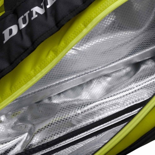 Tennis Bag Dunlop SX PERFORMANCE 12 racket THERMO  black/yellow image 3