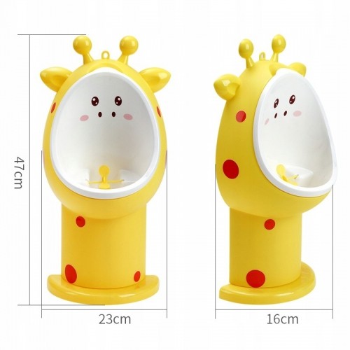 PRIMABOBO urinal, GIRAFFE, yellow, BL_pz_Y image 3