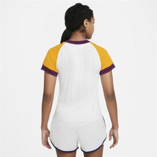 Sieviešu Krekls ar Īsām Piedurknēm Nike Court Dri-Fit Slam Balts image 3