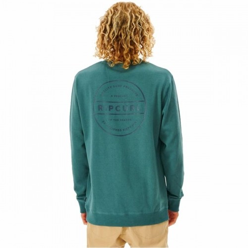 Men’s Sweatshirt without Hood Rip Curl Re Entry Crew Blue image 3