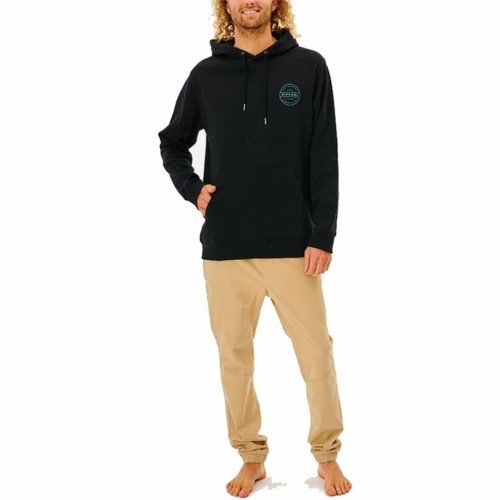 Men’s Hoodie Rip Curl Re Entry Black image 3