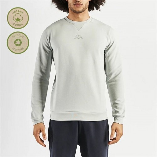 Men’s Sweatshirt without Hood Kappa Grey image 3