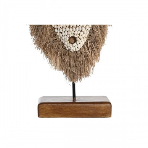 Decorative Figure DKD Home Decor Natural Mask Fibre (30 x 10,5 x 53 cm) image 3