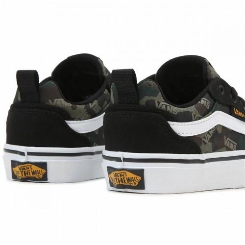 Children’s Casual Trainers Vans Filmore High Top Green Camouflage image 3