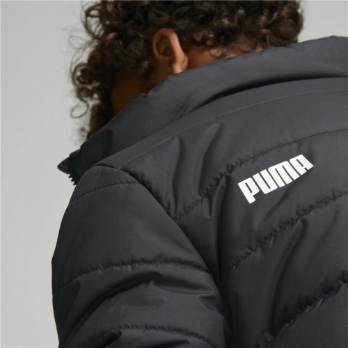 Children's Sports Jacket Puma Essentials Padded Black image 3