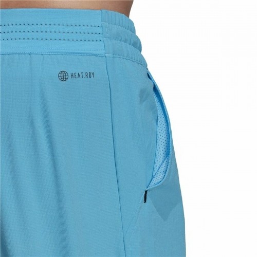 Men's Sports Shorts Adidas Heat Ready Ergo Light Blue image 3