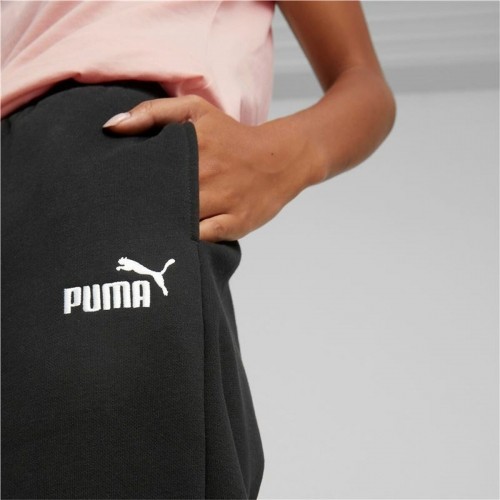 Спортивные штаны для взрослых Puma ESS+ Embroidery High-Waist Женщина Чёрный image 3