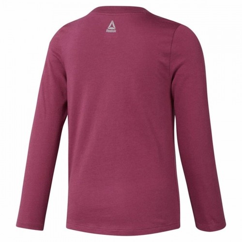Women’s Long Sleeve T-Shirt Reebok Essentials Purple image 3