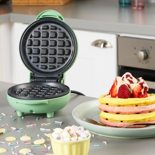 Petra PT4214GRNVDEEU7 Mini Waffle Maker sorbet green image 3