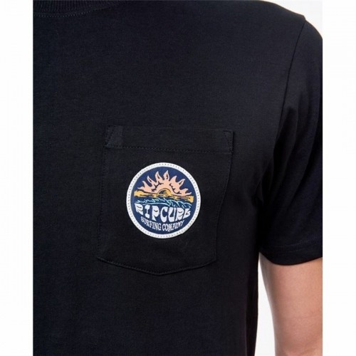 Vīriešu Krekls ar Īsām Piedurknēm Rip Curl Horizon Badge Melns image 3