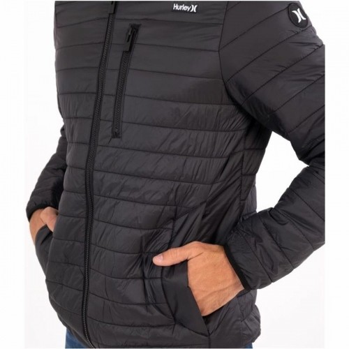 Мужская спортивная куртка Hurley  Balsam Quilted Packable Чёрный image 3