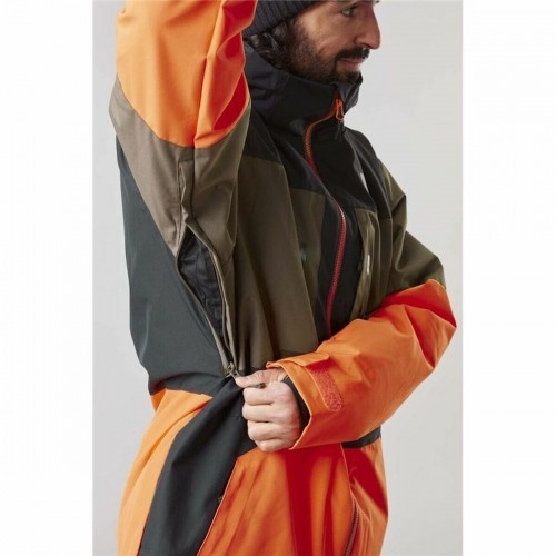 Ski Jacket Picture Elfyn Orange Men image 3