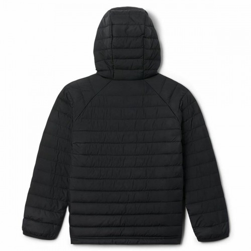 Children's Sports Jacket Columbia Powder Lite Black image 3